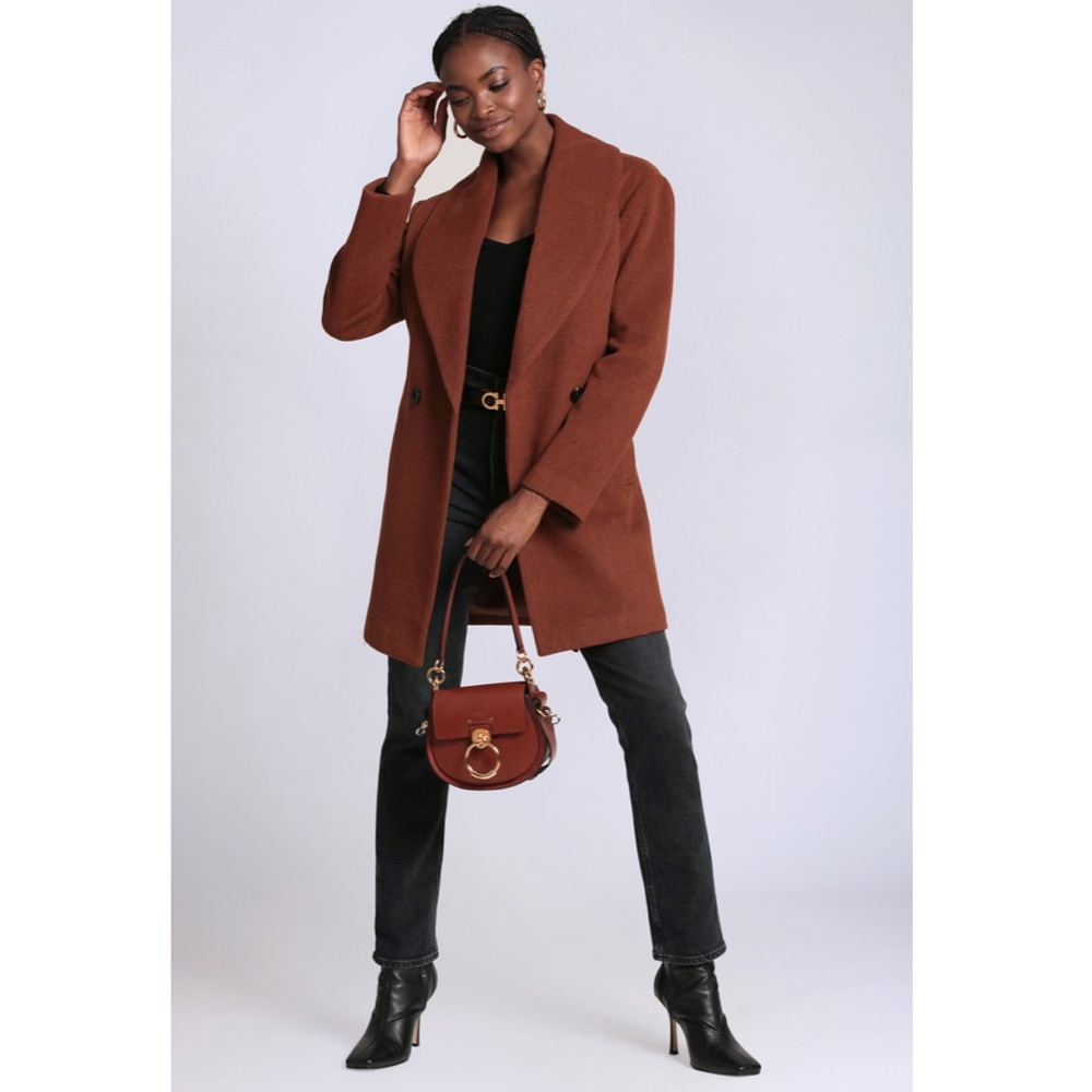 Avec Les Filles Rust Coat - Picture 4 of 7